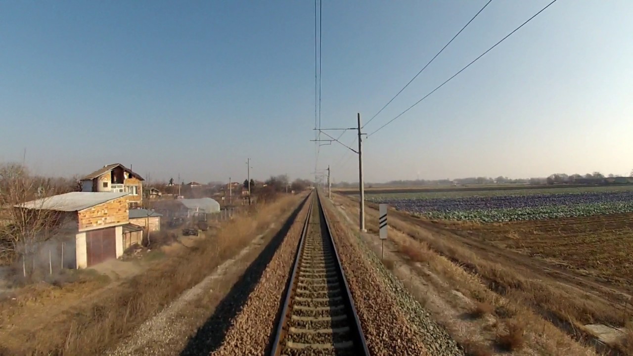 Bulgarian railways cab ride: Plovdiv-Svilengrad