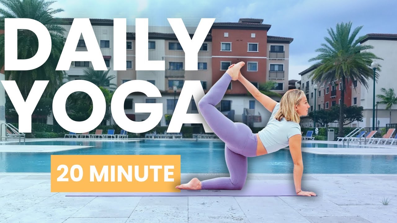 20 Minute Daily Yoga Flow | Move, Breathe, Reset 