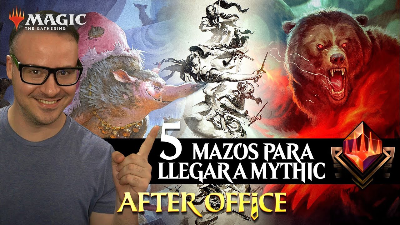 LOS 5 MEJORES MAZOS PARA LLEGAR A MÍTICO 🏆 Magic Arena