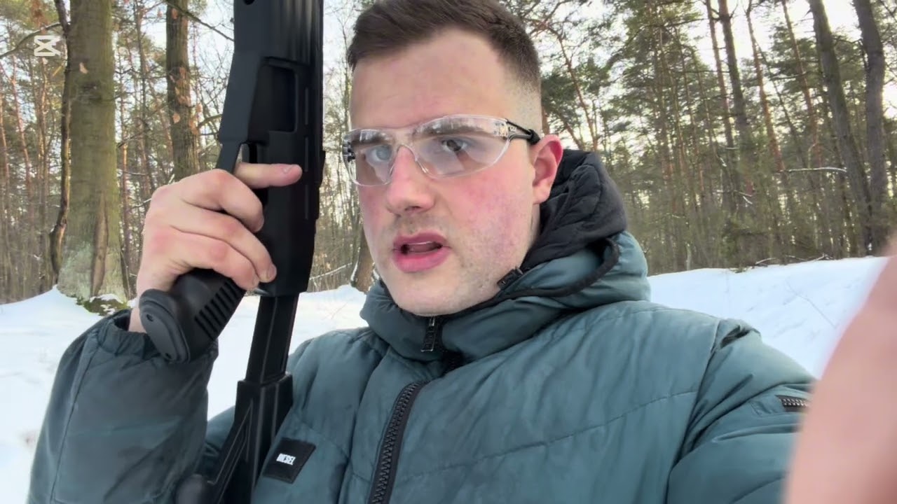 Shooting in Forest 