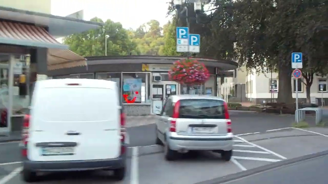 Hohenlimburg/Hagen Busfahrt durch Hohenlimburg Mitte 23.08.22