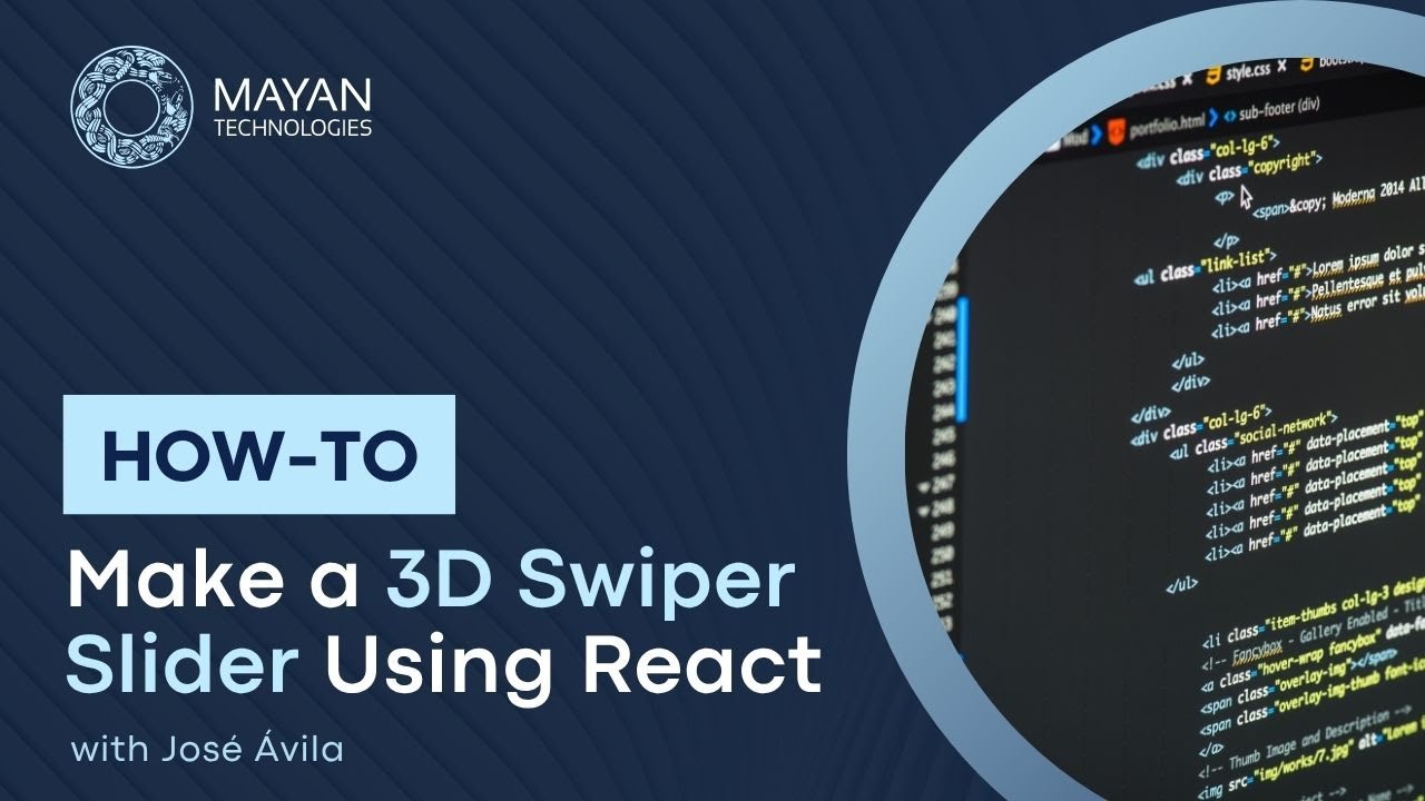 How to Make a 3D Swiper slider Using React