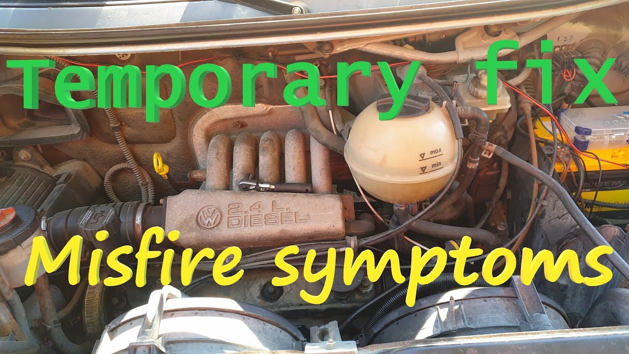 Volkswagen T4 Fuel Injection Pump leaking , rough idling , long cranking   temporary solution