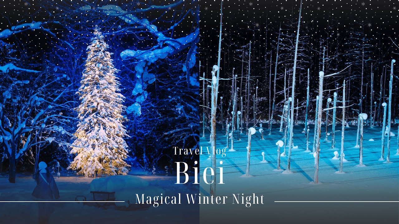 Japan Winter| A Quiet, Magical Night in Biei| Day 2 of My First Trip to Hokkaido