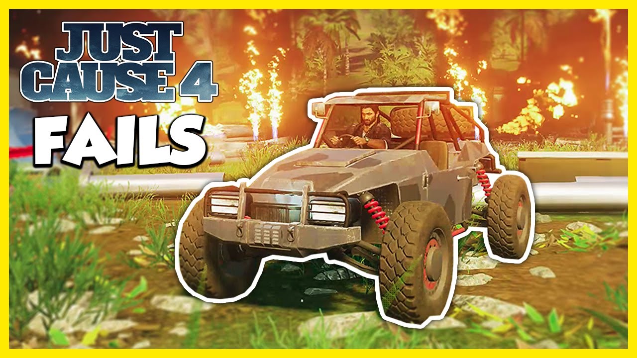 JUST CAUSE 4 FAILS: #1 (JC 4 Funny Moments Compilation)