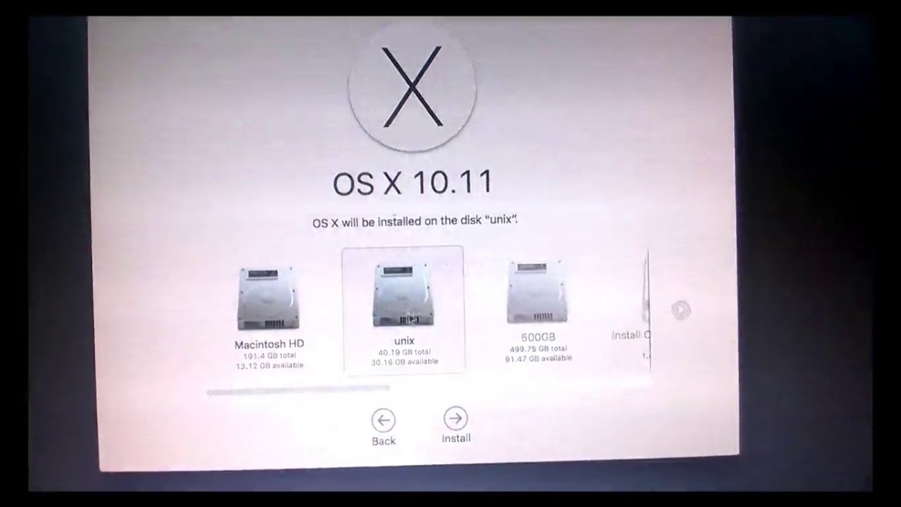 create and install hackintosh el capitan