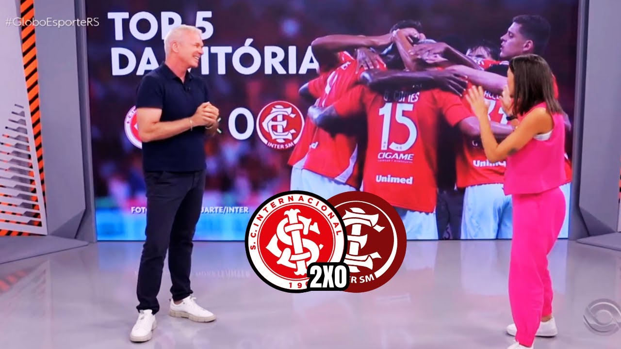 GLOBO ESPORTE RS INTER - INTER VENCE O INTER SM E DISPARA NO GAUCHÃO 2026