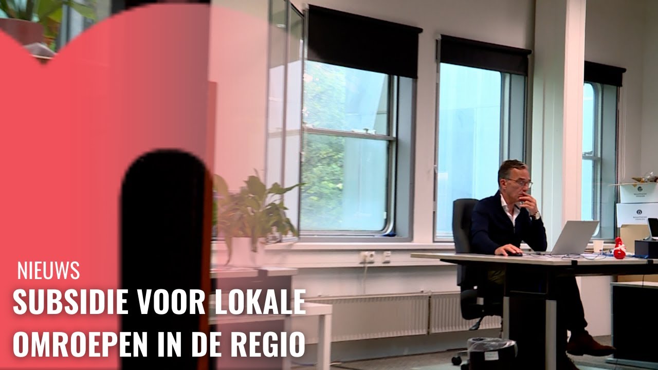 Subsidie voor lokale omroepen in de regio