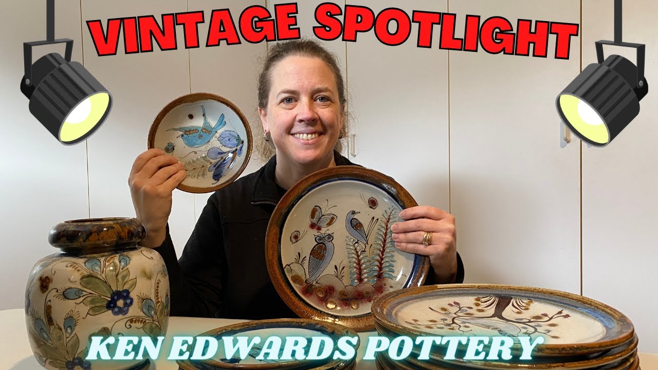 Vintage Spotlight ~ A Short Research Dive into the Pottery of Ken Edwards