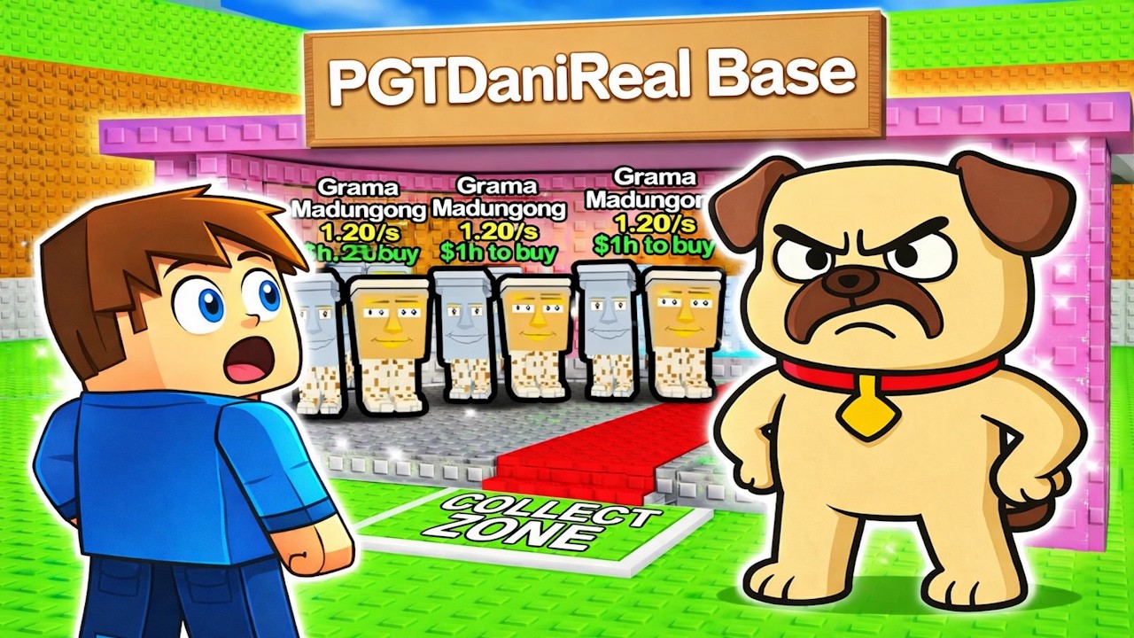 MEGSZEREZTEM A CANDY +1 BÁZIST A STEAL A BRAINROT ROBLOXBAN!