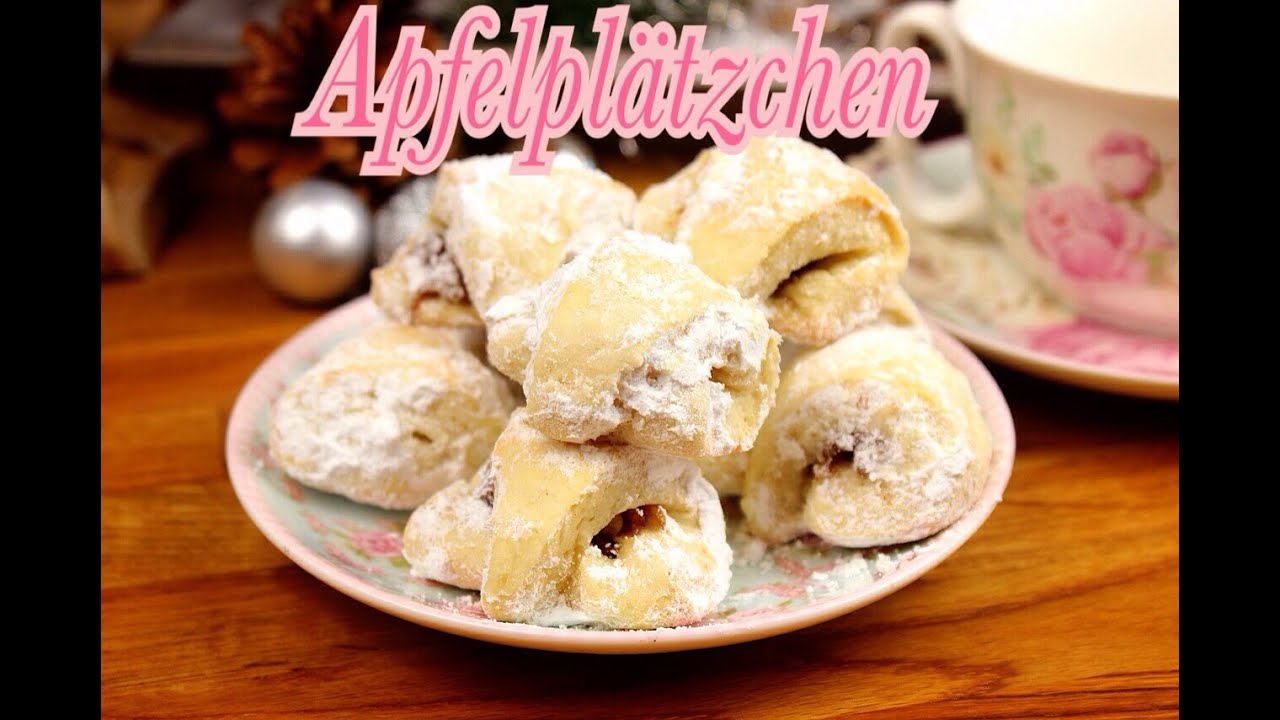 Apfelplätzchen Elmali Kurabiye Plätzchen CookBakery