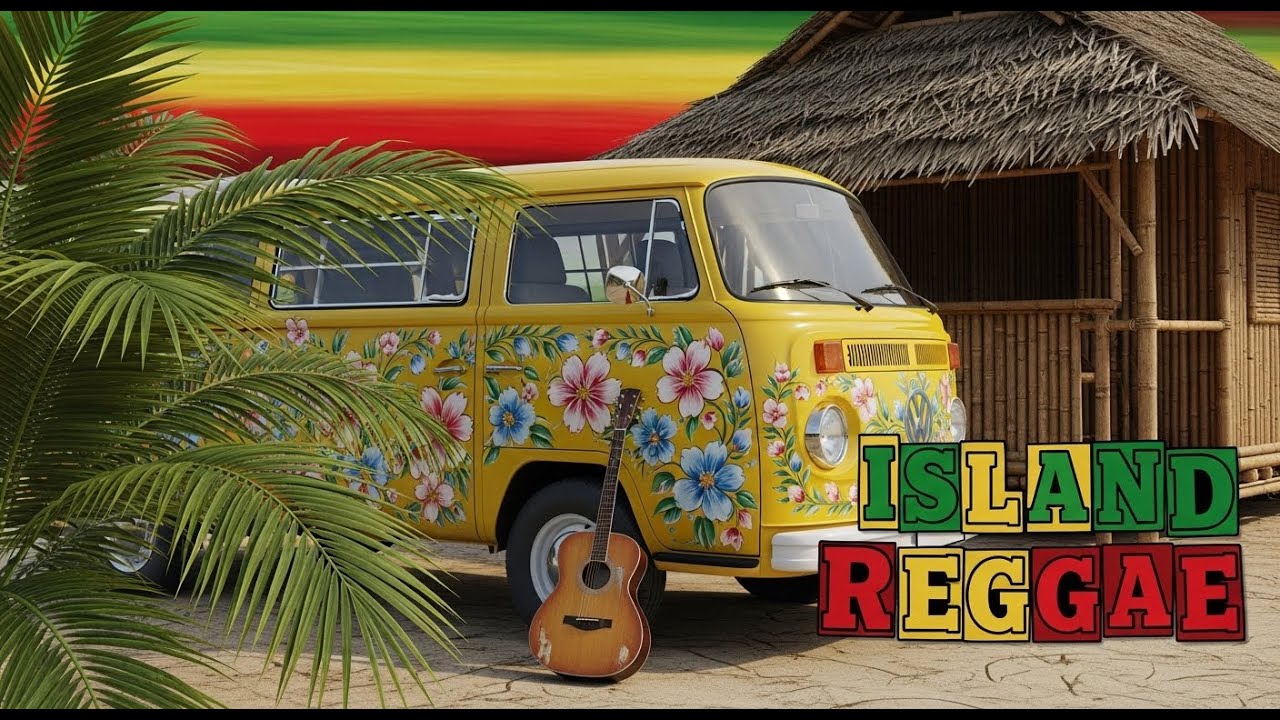 Tropical Island Relaxing Music Hawaiian Reggae Vibes for Calm Beach Days & Stress Relief 