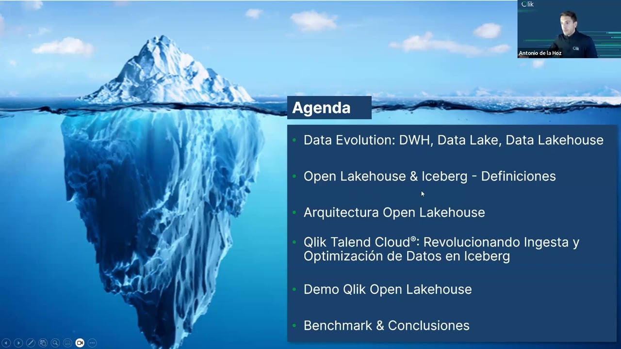 Qlik Open Lakehouse con Apache Iceberg.