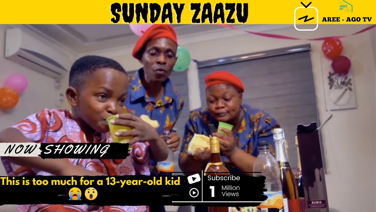 SUNDAY ZAZU : Latest Yoruba movie 2022  DRAMA [ starring  Rotimi Salami , Madam Saje , Sunday Jato