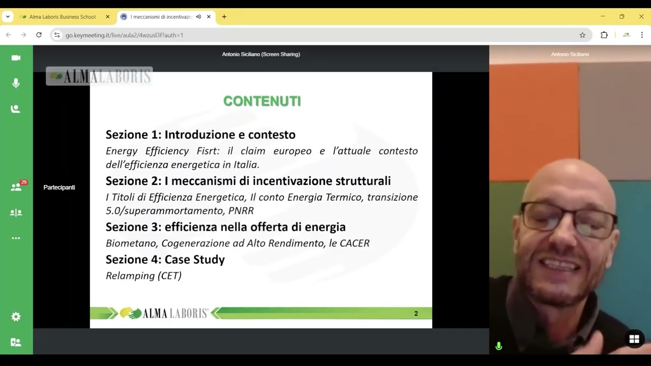I meccanismi di incentivazione dell’efficienza energetica in Italia