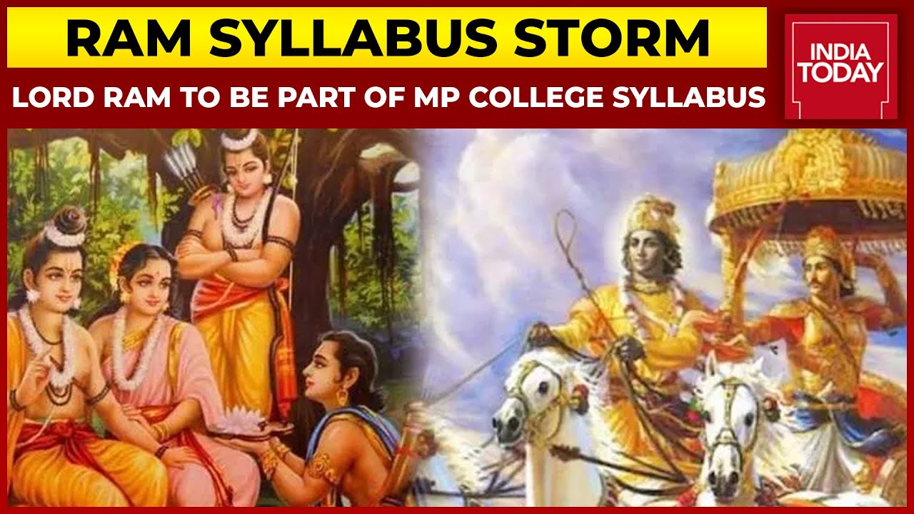 Row Erupts As Madhya Pradesh Government Includes Ramayana, Mahabharata In Engineering Syllabus