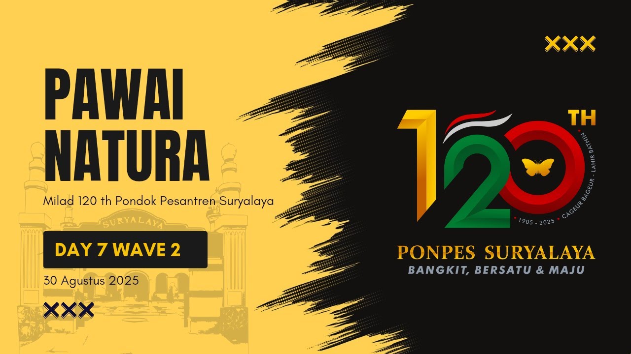 Pawai Natura | Hari 7 - Gelombang 2 | Milad ke-120 Pondok Pesantren Suryalaya