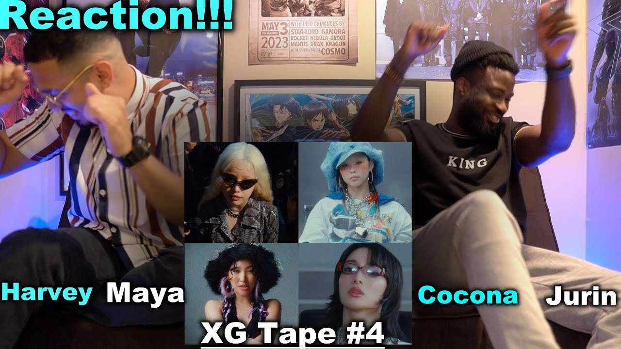 XG Tape#4 | Харви Майя Кокона Юрин | Реакция