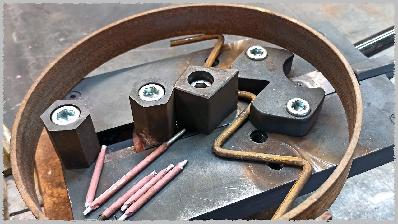 Super idea for metal bending 5 in 1 // Handmade pipe bending machine  || DIY