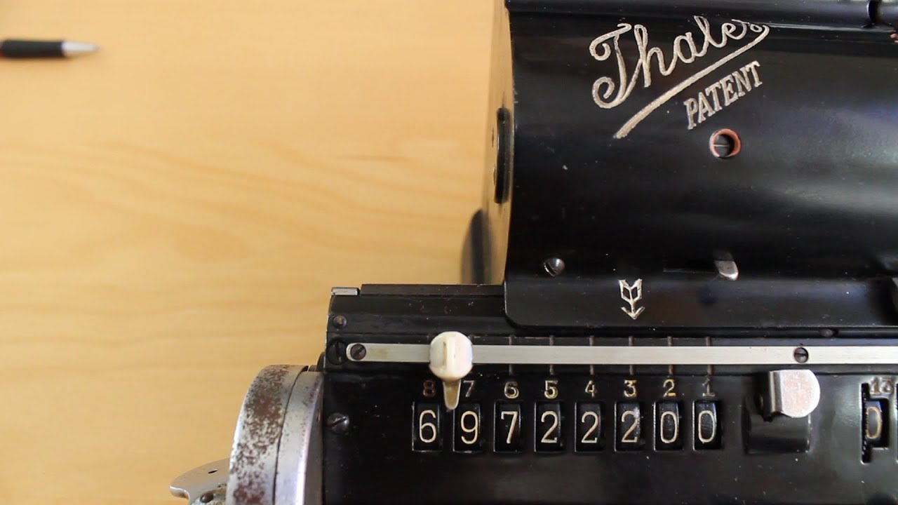 Thales CE Mechanical Calculator: Making the Missing Part (english)
