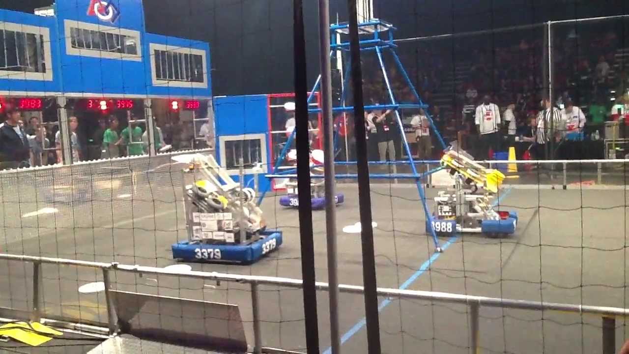 Scarabot 3988 match 33 montreal regional frc