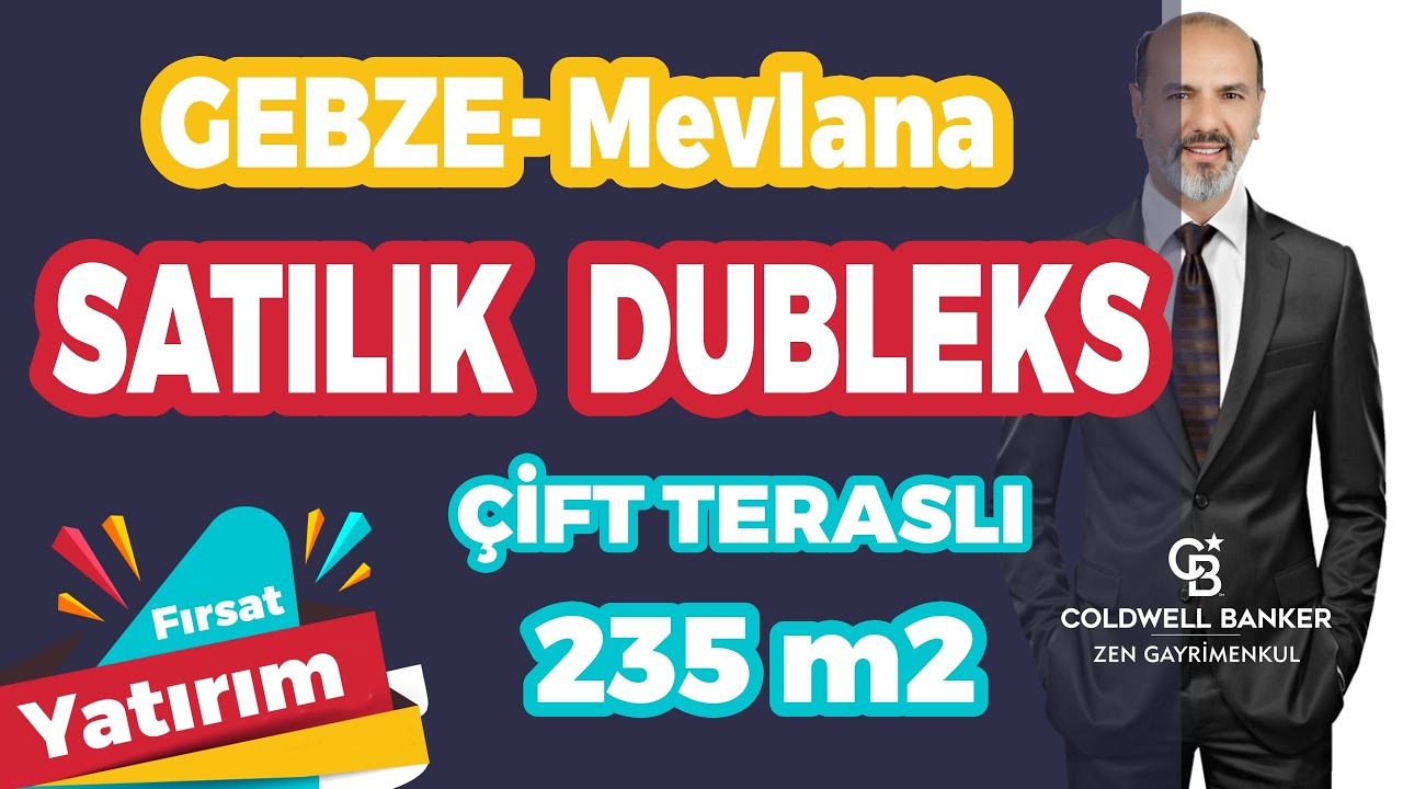 Gebze Satılık Dubleks 4+1 Çift Teraslı (satışı sona ermiştir)