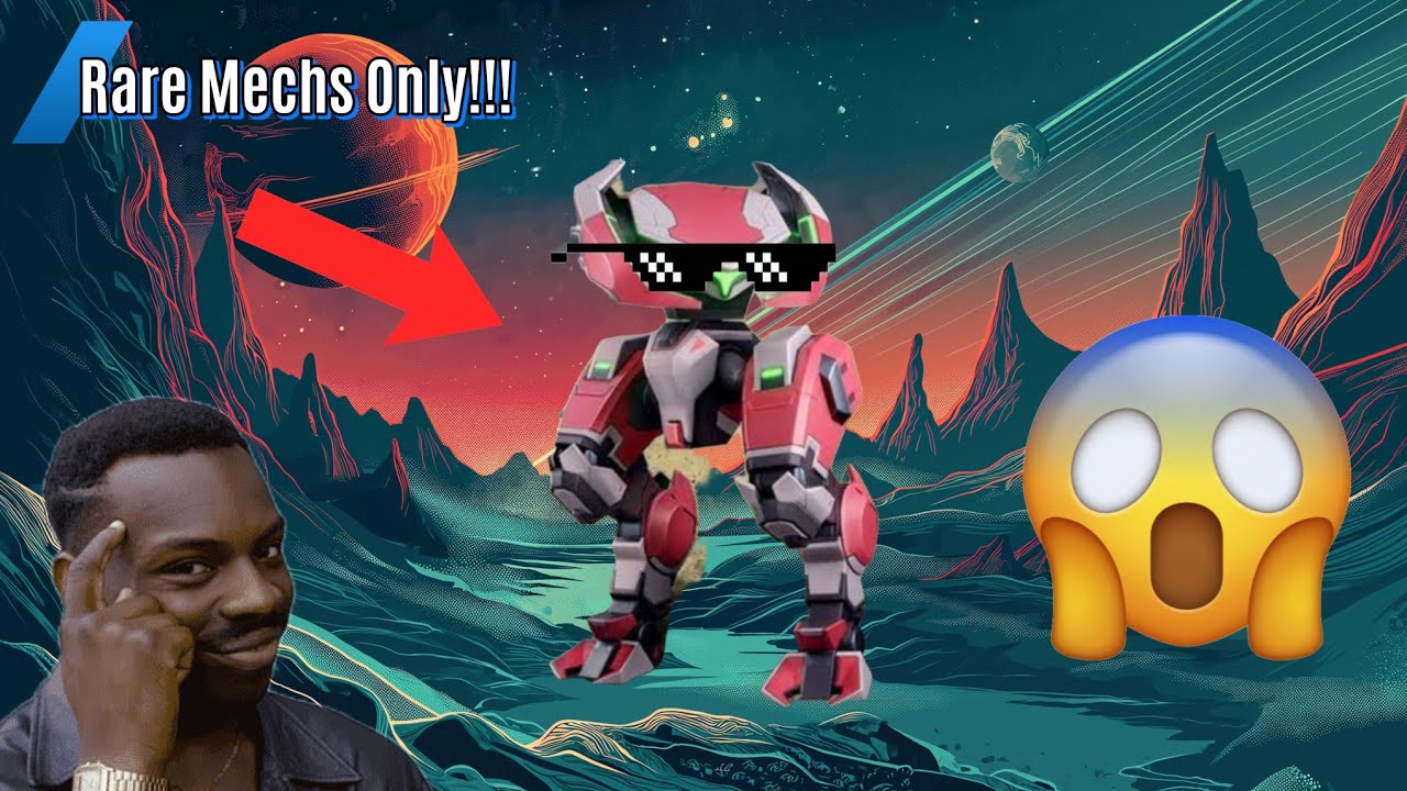 Using Only Rare Mechs Part 1 - Mech Arena