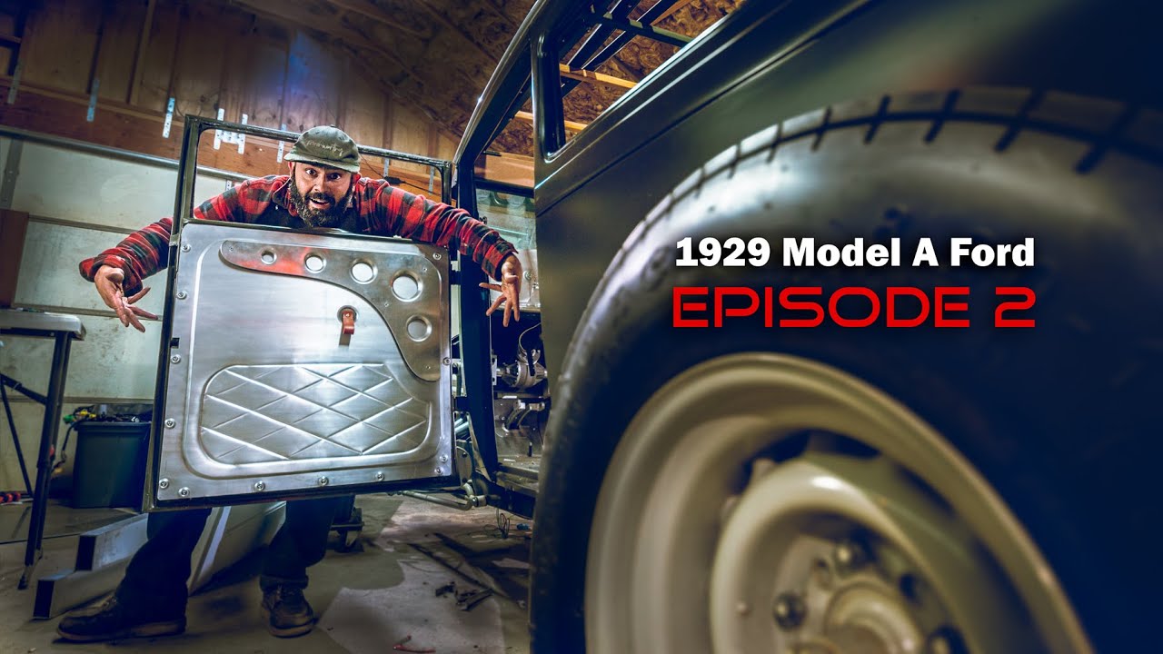 Fabricating a set of custom, bead rolled panels for the 1929