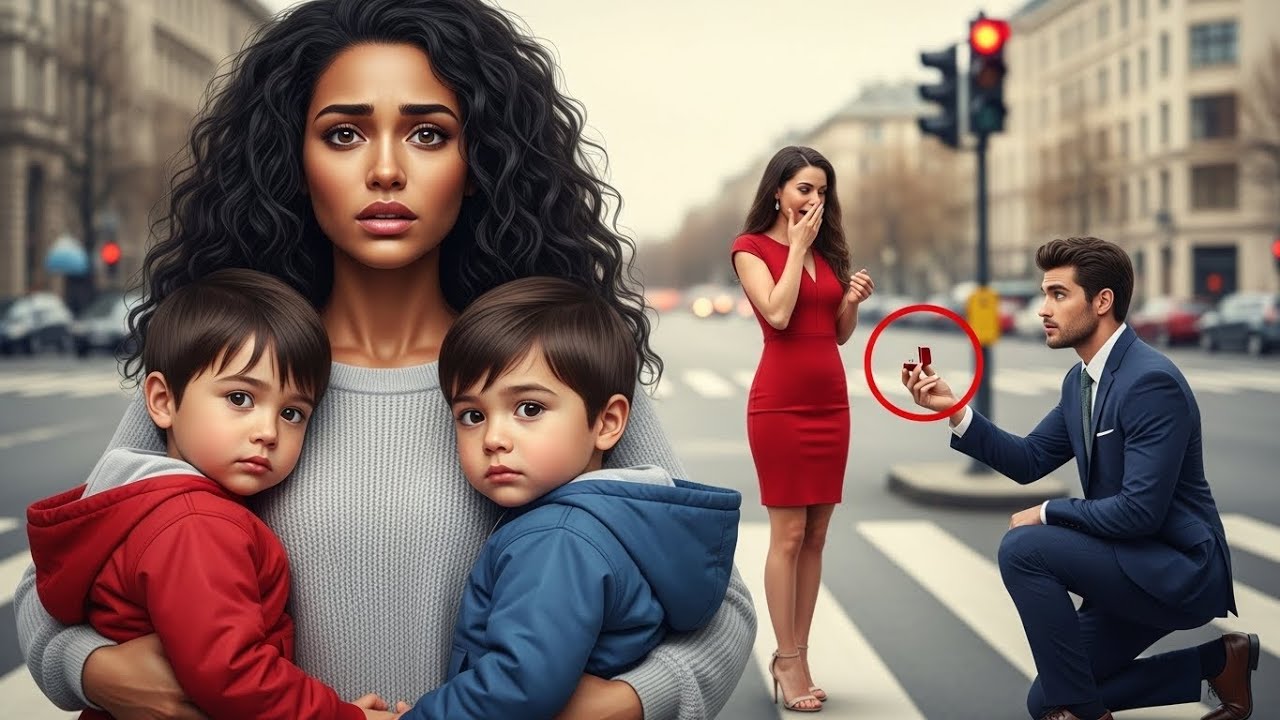 Billionaire Was About To Propose--Then Saw His Ex Crossing The Crosswalk With Twins Who Had His Eyes