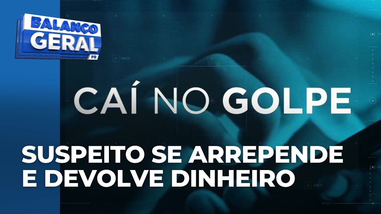Suspeito que se passava por empresário se arrepende e devolve dinheiro para dono de banquinha