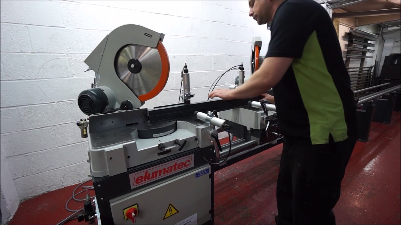 Elumatec DG 79 Double Mitre Saw - Window Machinery Search