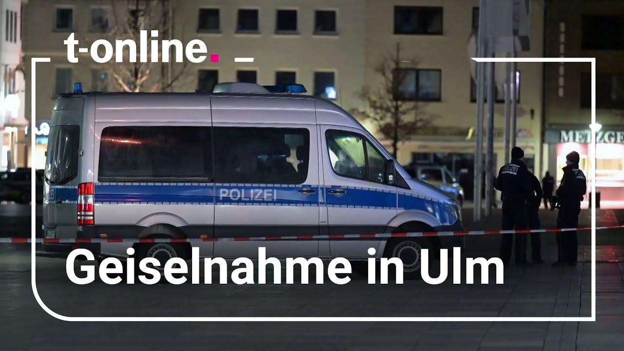 Geiselnahme in Ulm: Als die Polizei schießt, flüchten die Schaulustigen