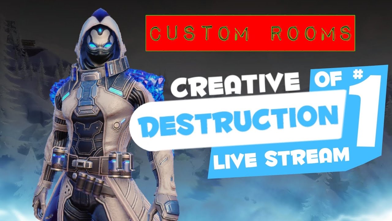 Custom Rooms | $250 Tournament | Clan wars Sign ups | Creative Destruction  Live Stream