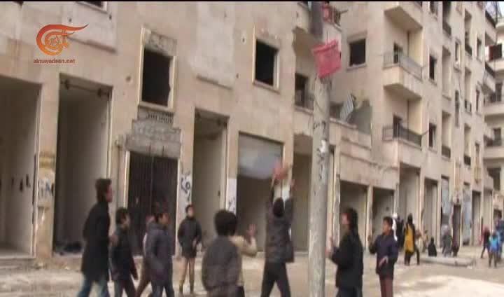 خطوة أولى لإعادة الحياة إلى أحياء حلب الشرقية