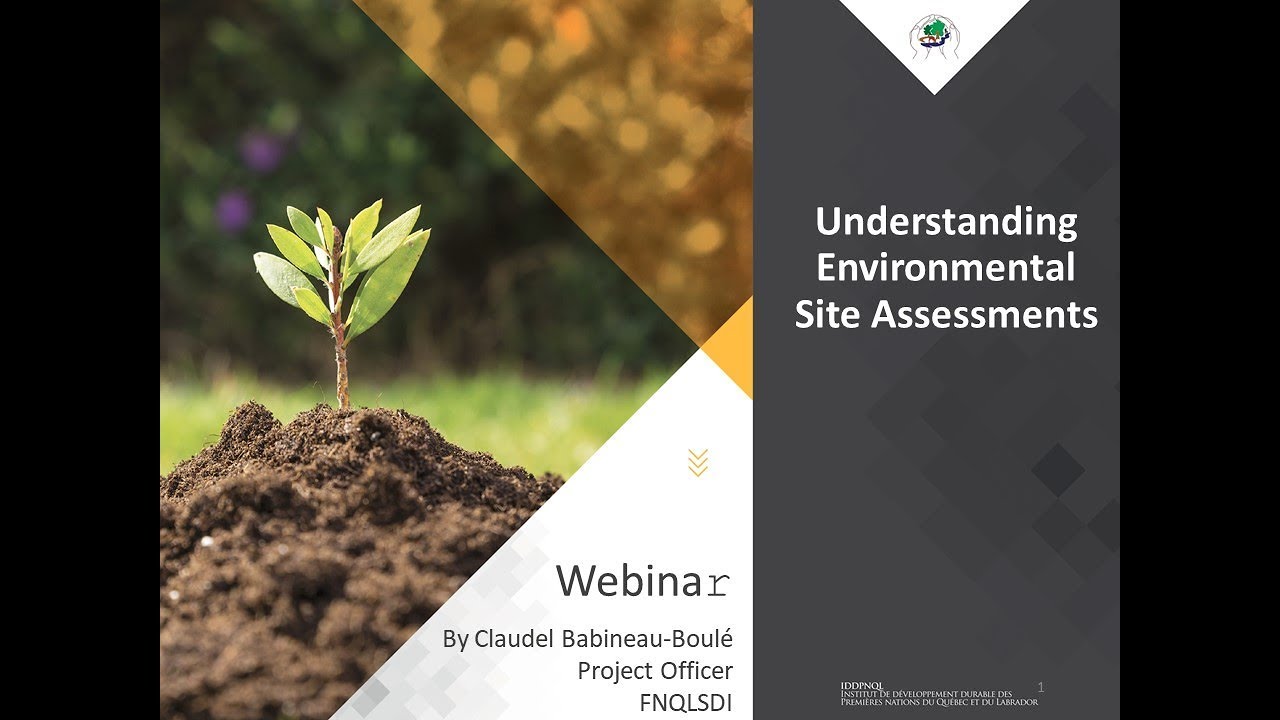 Webinar: Understanding Environmental Site Assessments