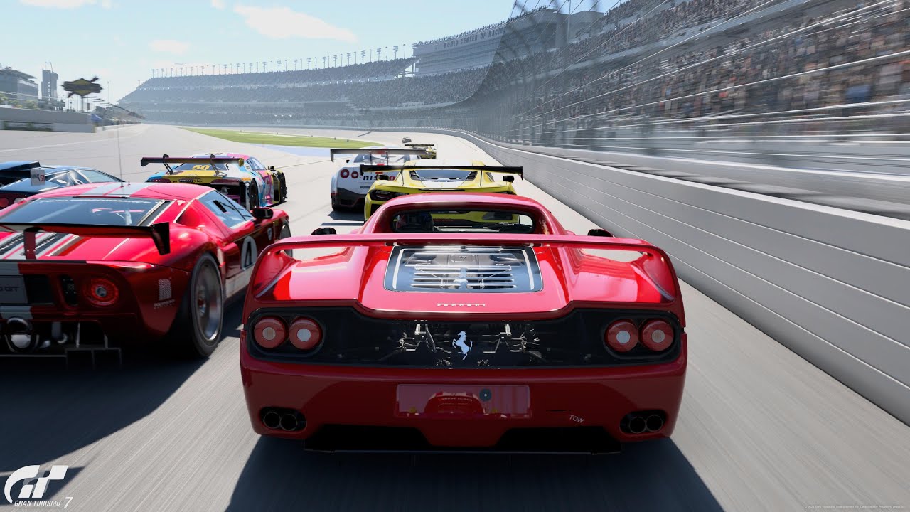 Gran Turismo 7 | Ferrari F50 RM (Lacked Wing) - Daytona Road Course [4KPS5]