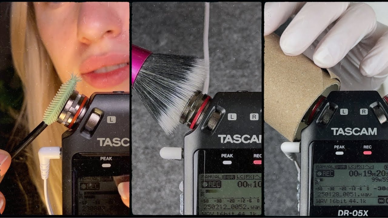 ASMR | BEST OF TASCAM 1 HOUR 40 MINUTES 🎙️🤯