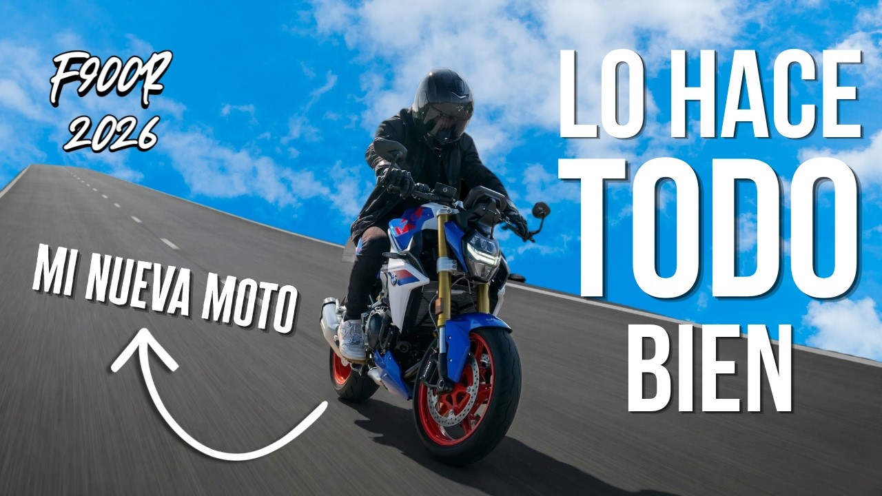 Mi nueva moto - BMW F900R 2025 Review