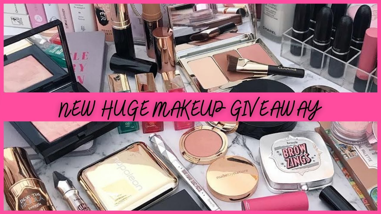 NEW HUGE MAKEUP GIVEAWAY 2021 | International Giveaway