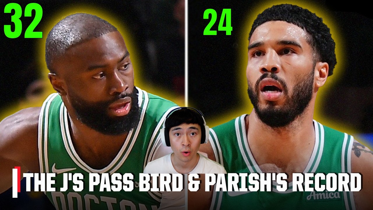 Still ELITE 😤 Tatum & Brown Drop 56 on Warriors