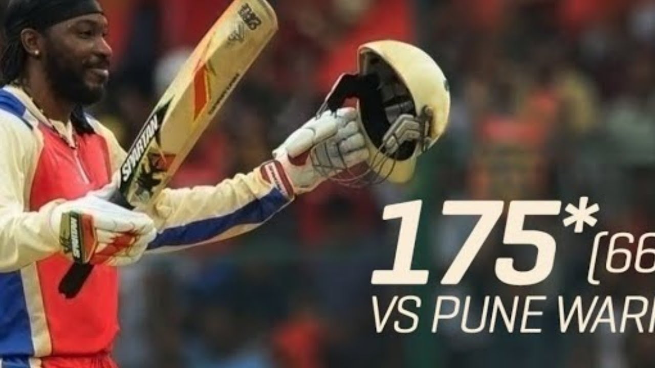 Chris Gayle&rsquo;s 175*(66) &ndash; The Most Destructive Innings in T20 History!🔥🔥