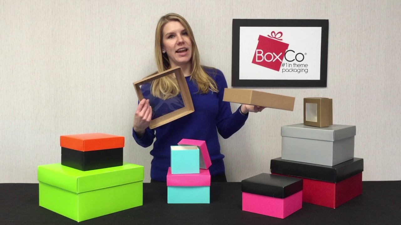 How to Assemble:  Boxco&reg; Lidded Gift Boxes