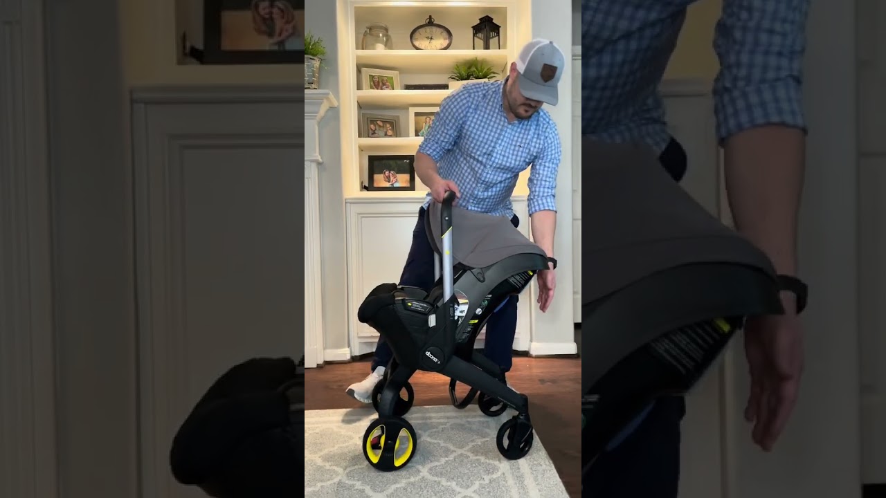 How to fold the Doona Car seat and Stroller