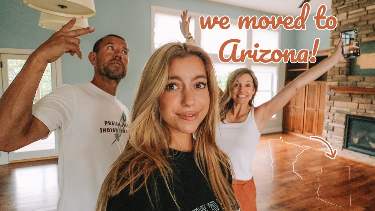 Moving vlog!! My parents moved to AZ!