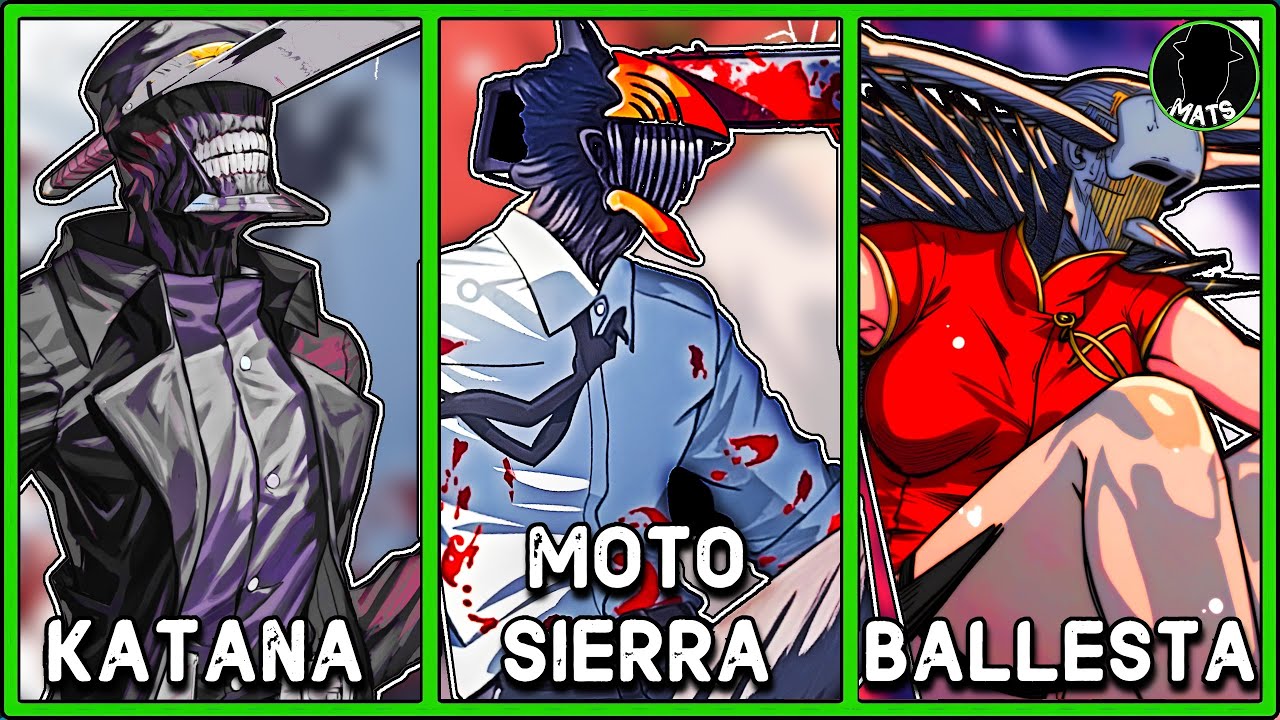 ¡Los 8 DEMONIOS HIBRIDOS mas PODEROSOS en Chainsaw Man!