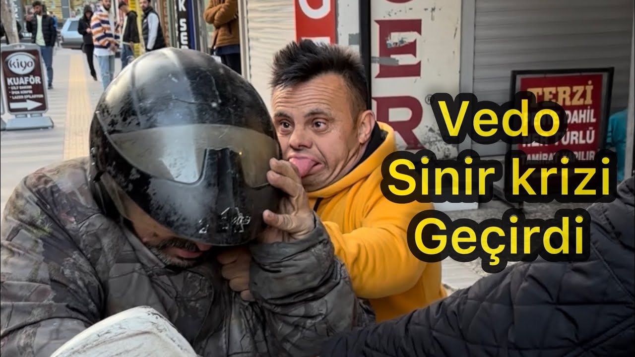 Vedo baba Tüpçü uğuru görünce kriz geçirdi