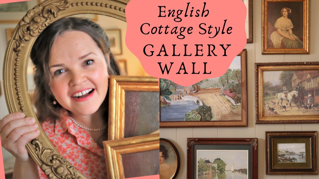 COTTAGE STYLE Decorating ~ Bedroom GALLERY WALL Ideas ~ Pt. 4