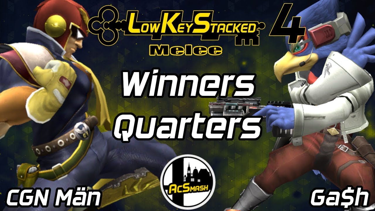 LKS4 | Melee - CGN Män (Cpt. Falcon) vs. Ga$h (Falco) - Winners Quarters