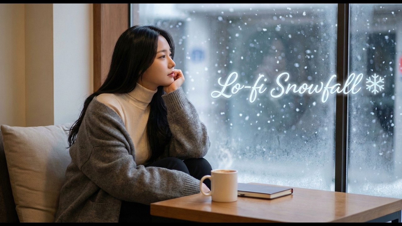 Ambient Lo-fi Snowfall ❄️ | 10 Hours of Snowy Silence & Gentle Thoughts (Winter Whispers)
