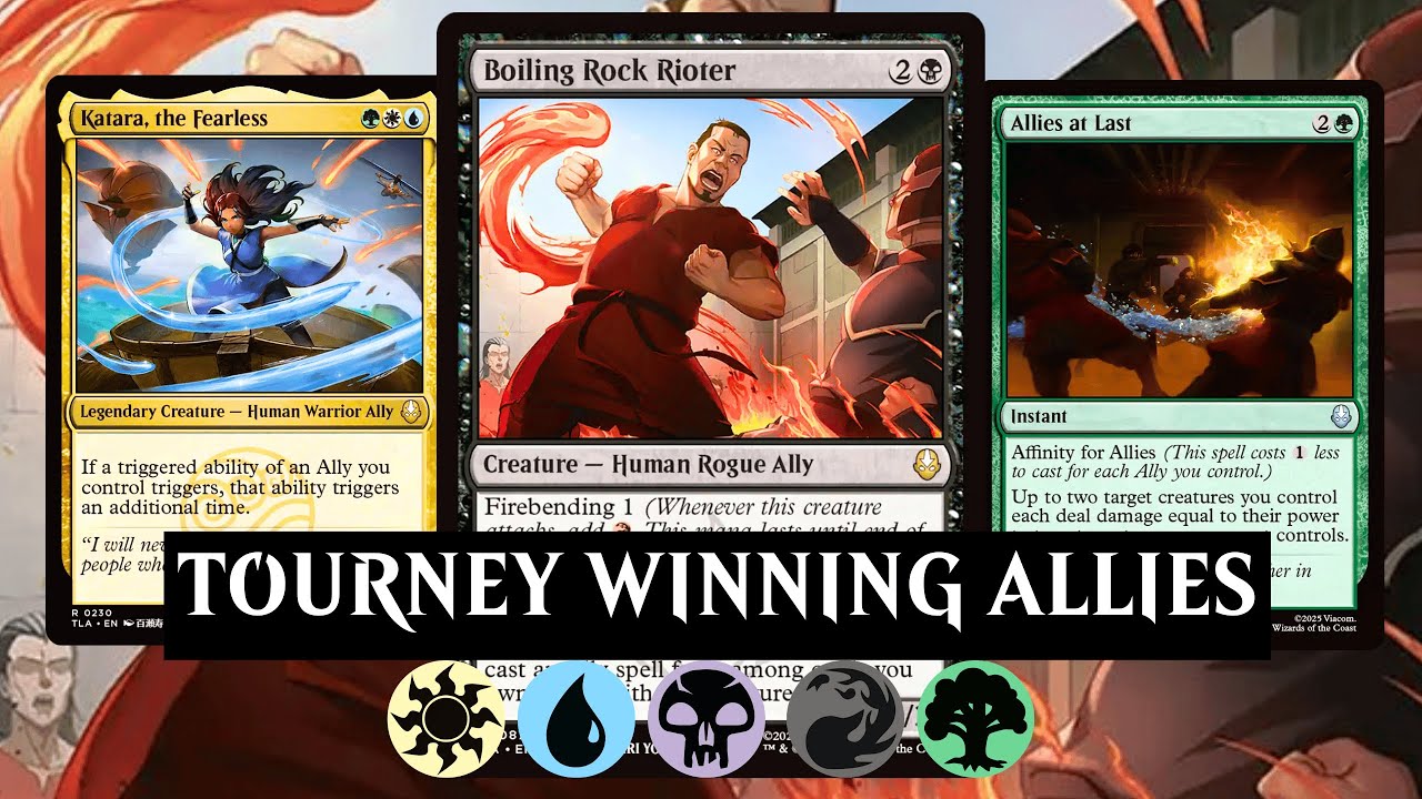 Allies Won A 300 Player Tournament! What?! | MTG Arena Standard